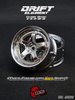 DS Racing Drift Elements wheel chrome/gold