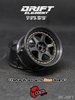 DS Racing Drift Elements 2 wheel black/gold